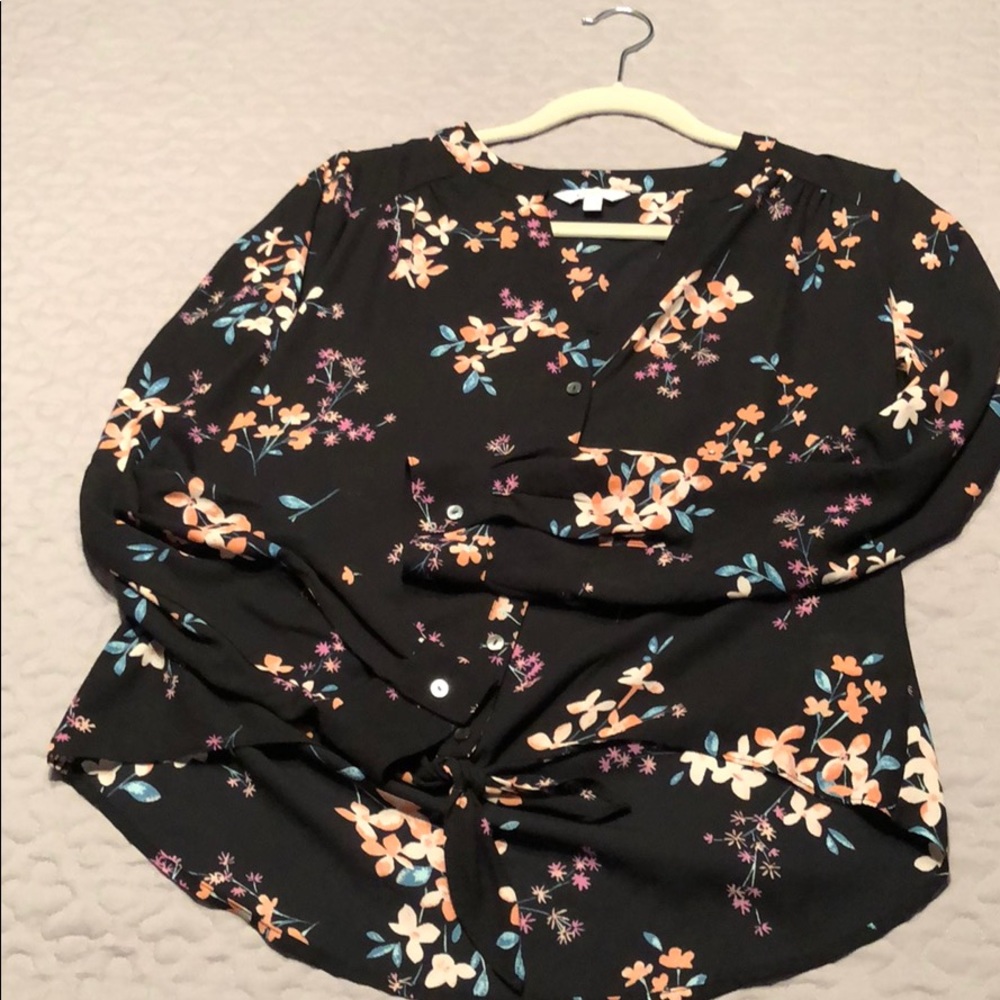 Soft long sleeve women’s blouse, size small